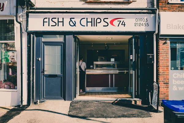 Fish & Chips Shop by Harry Grout